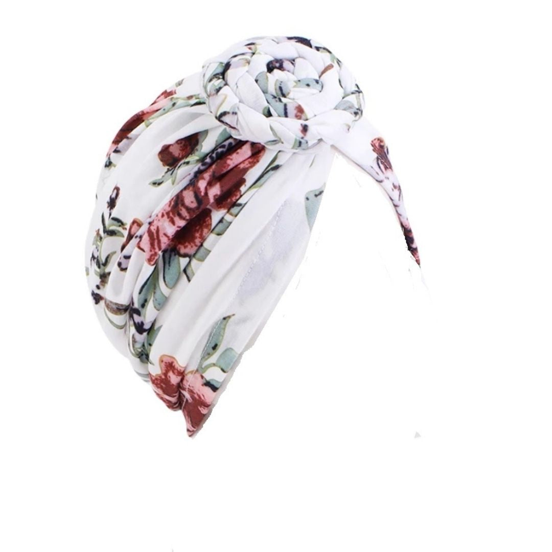 Summer Floral Turban