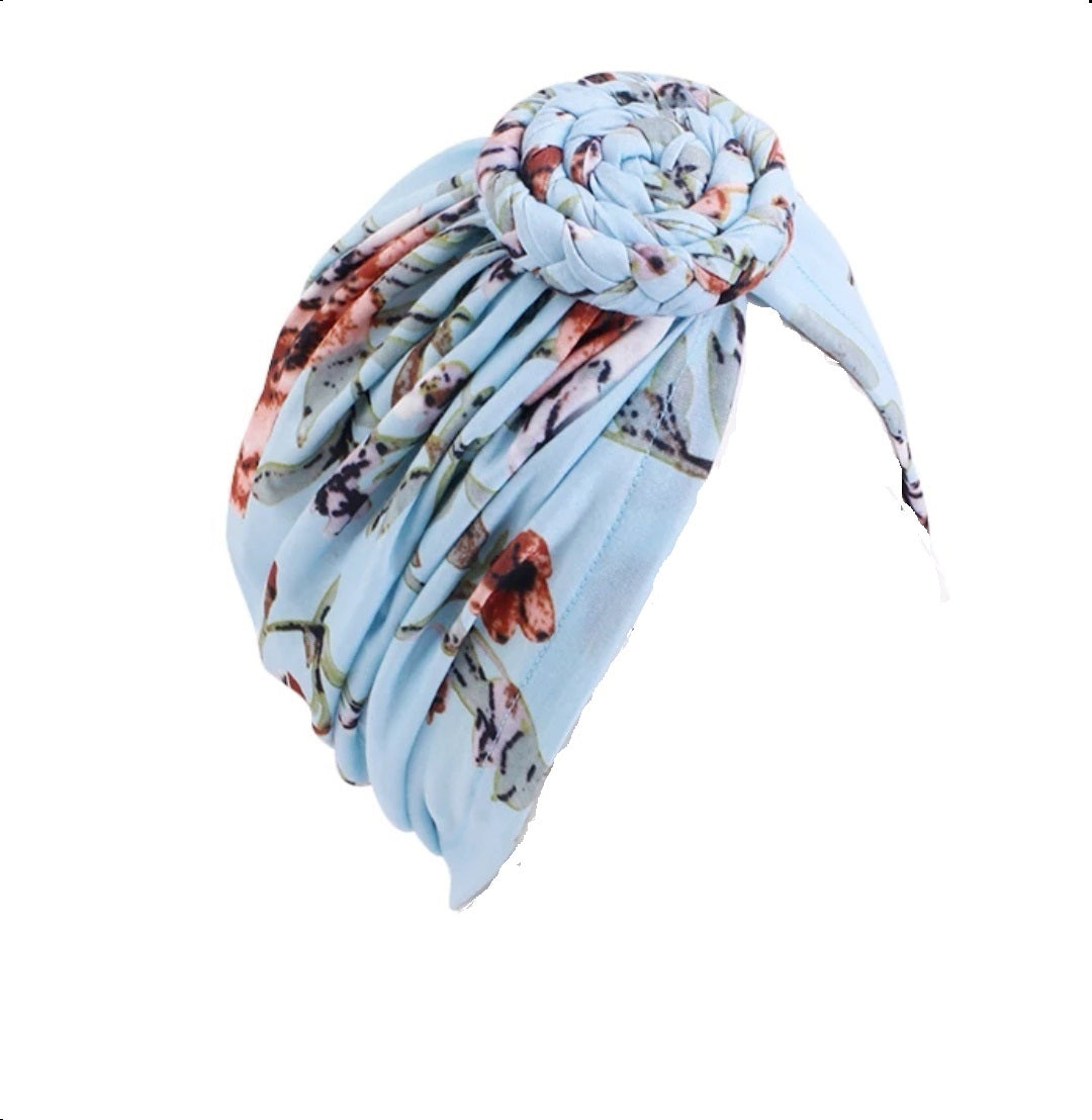 Summer Floral Turban