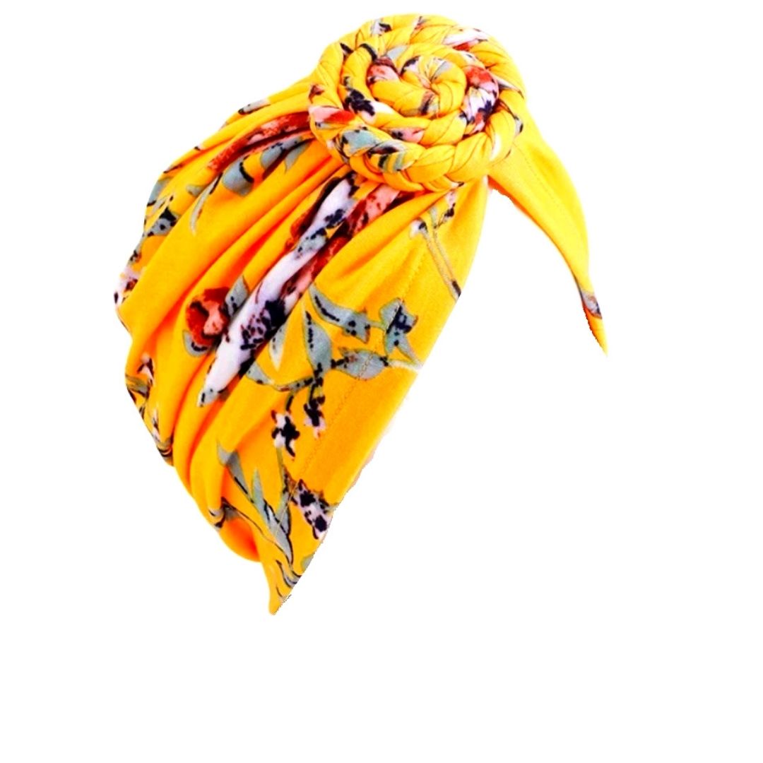 Summer Floral Turban