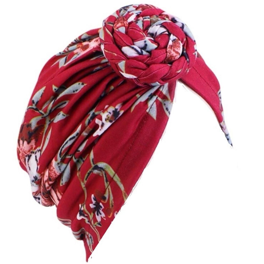 Summer Floral Turban