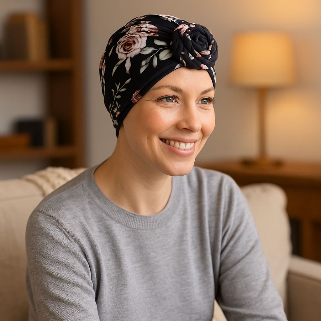 Summer Floral Turban