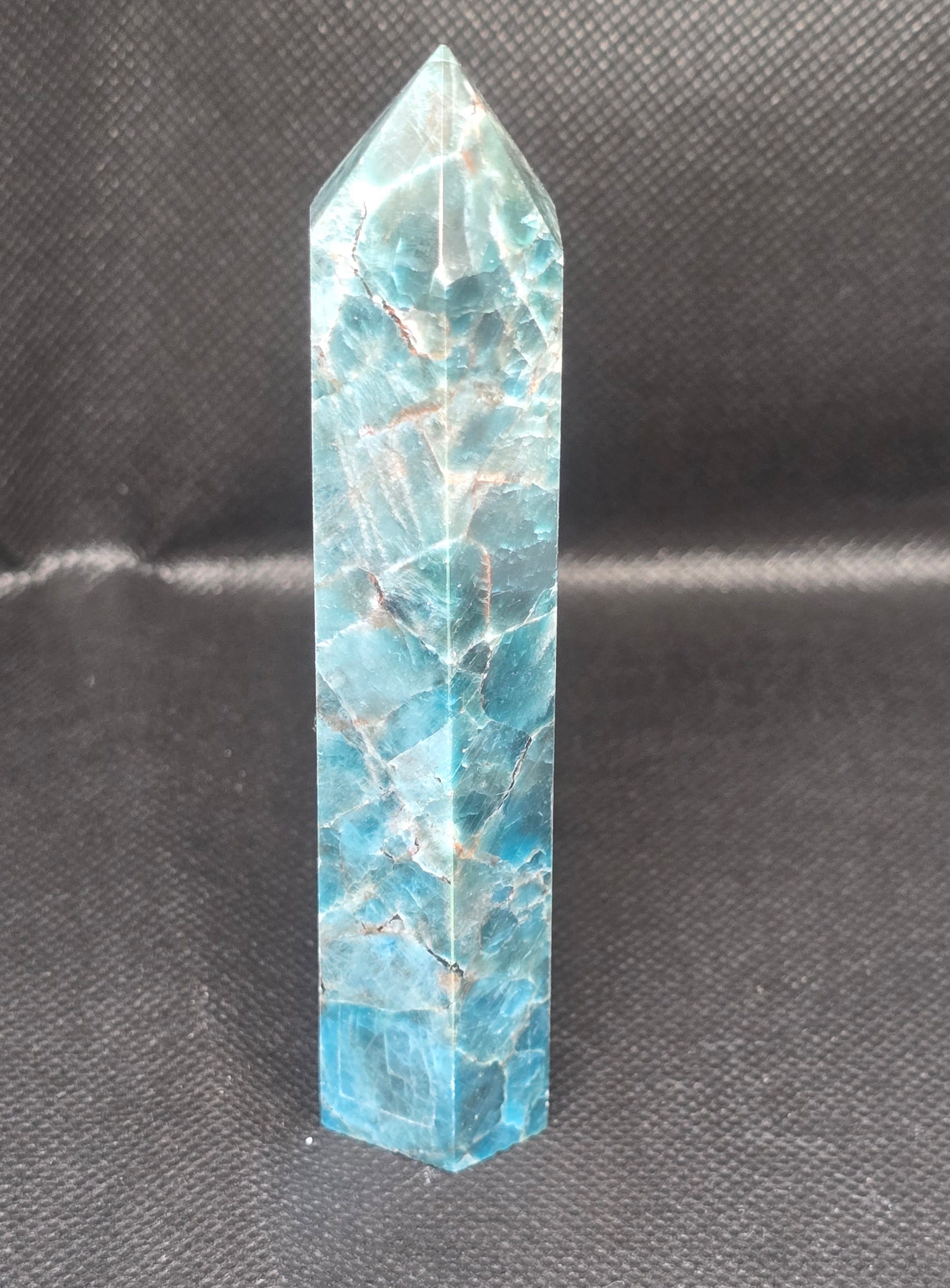 Blue Apatite Point