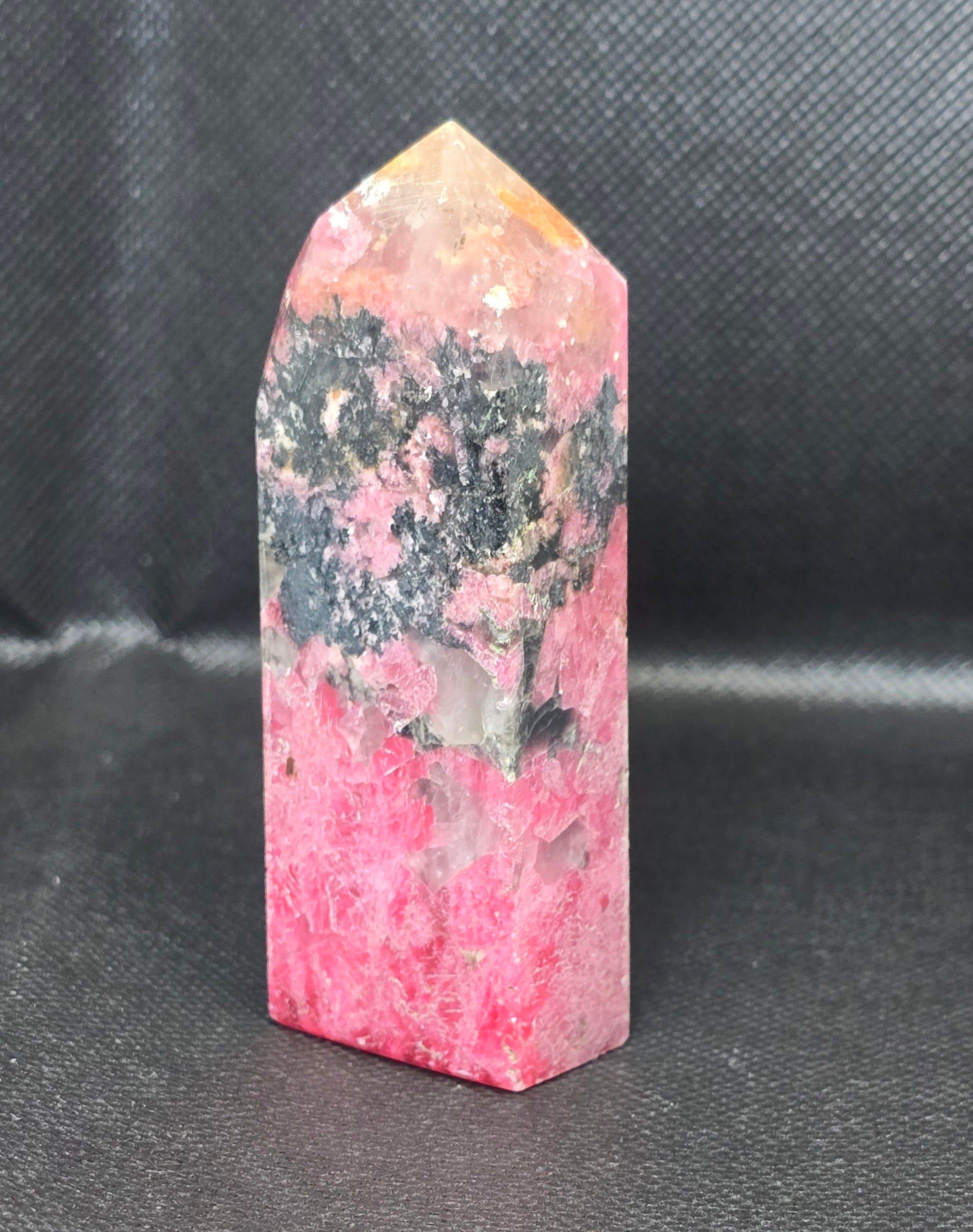 Rhodonite Crystal Point