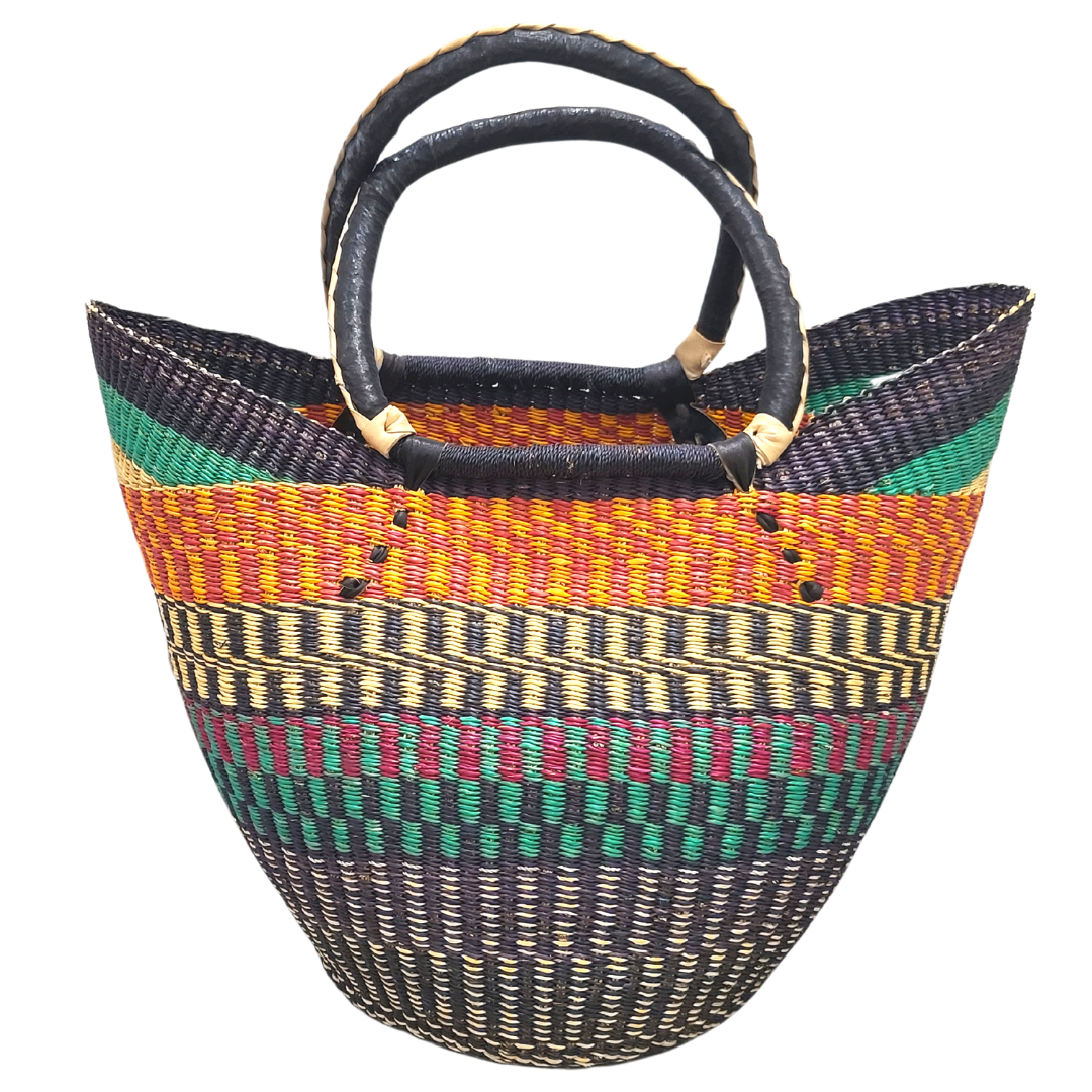 Bolga Large Shopping Basket