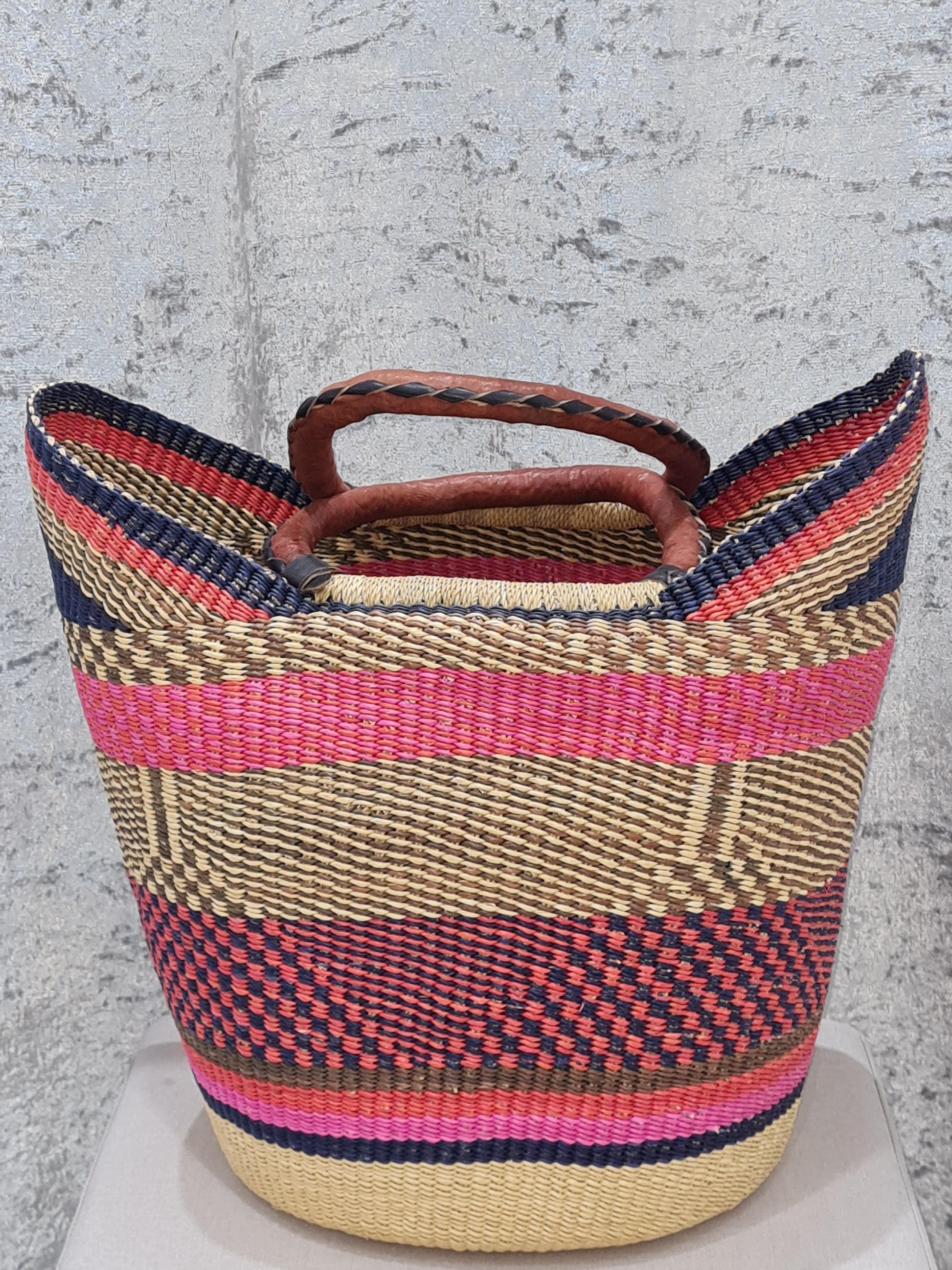 Bolga Large Shopping Basket