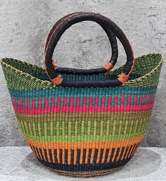 Bolga Large Shopping Basket