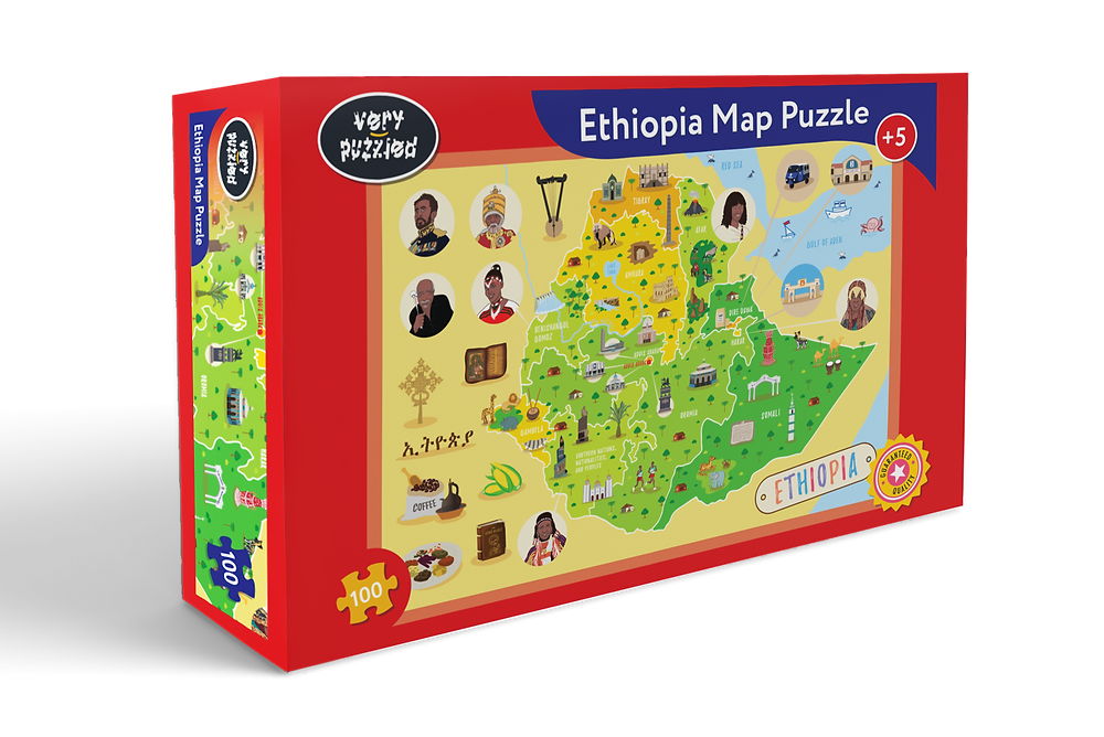 Ethiopia Map Jigsaw Puzzle