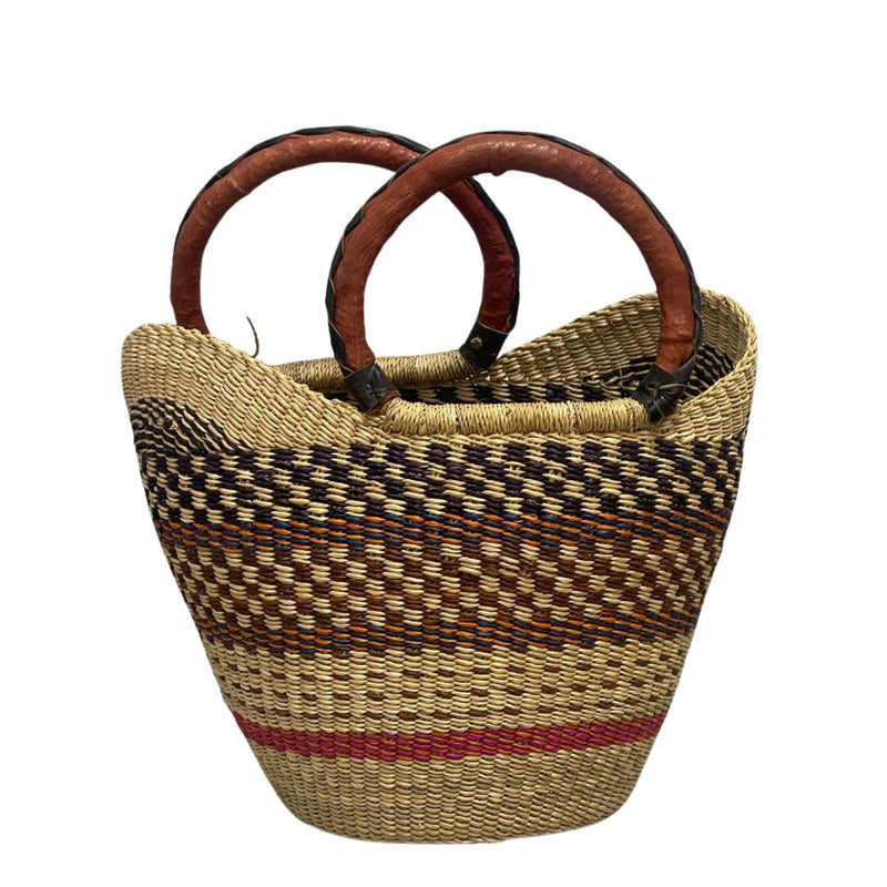 Bolga Small Shopping Basket