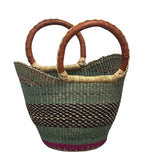 Bolga Small Shopping Basket