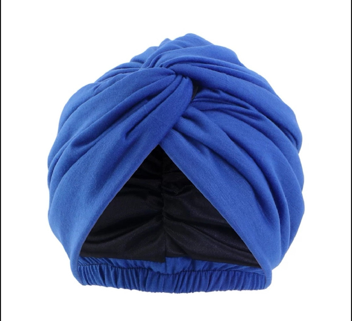 Satin Lined Headwrap | Chemo headwear | alopecia cap