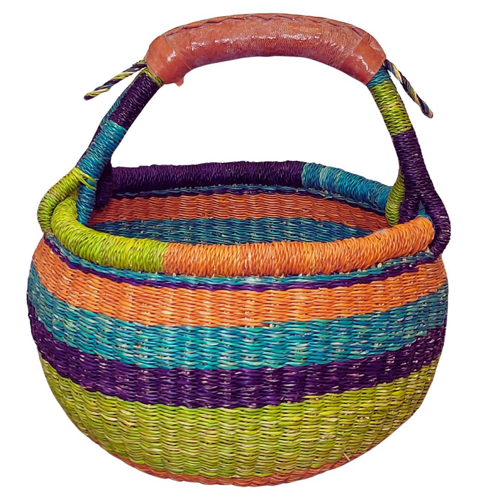Round Bolga Basket - Small