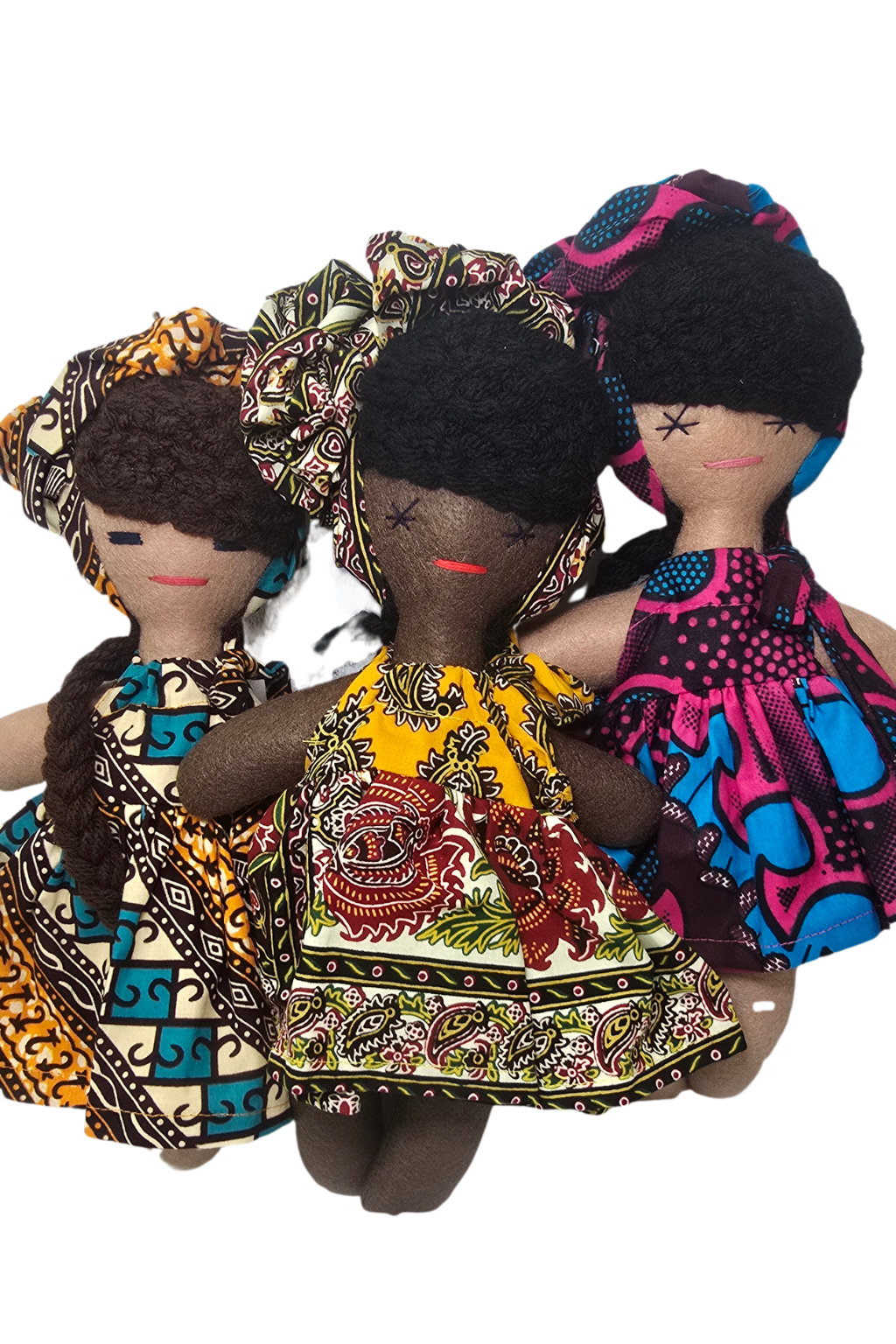 Handmade Multicultural Dolls (Medium)