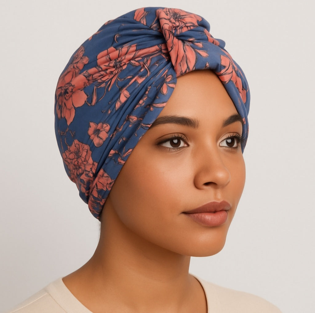 Satin Lined Turban Headwrap