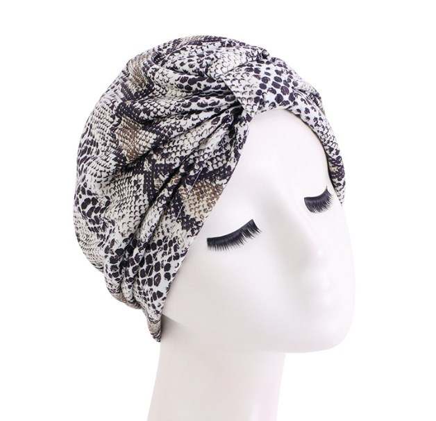 Satin Lined Turban Headwrap