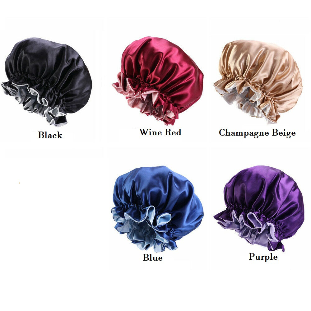 Reversible Satin Hair Bonnet