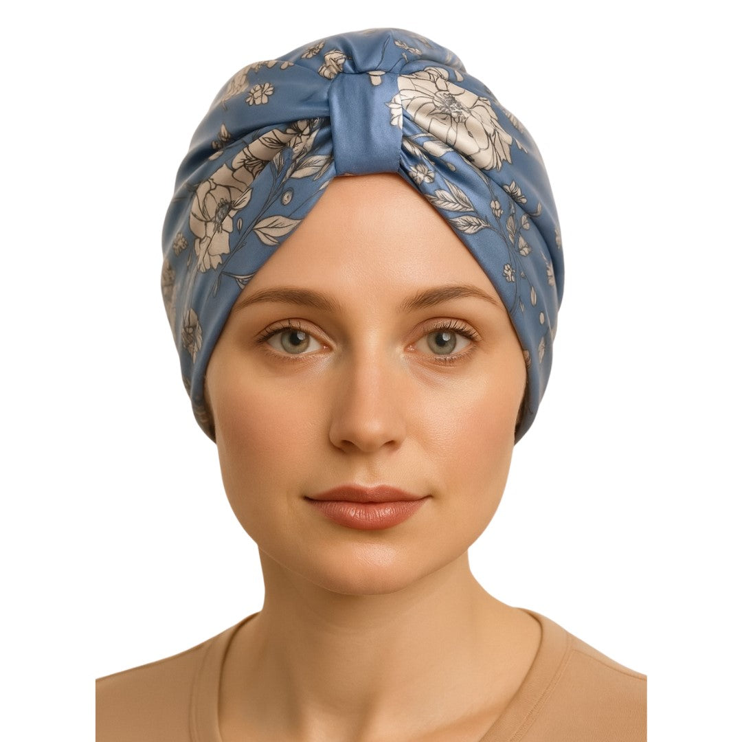 Satin Lined Turban Headwrap