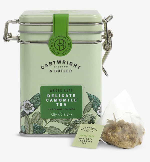 Camomile Whole Leaf Tea Bags In Tin