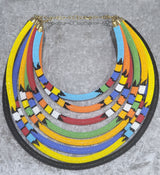 African Beaded Layered Jewelry