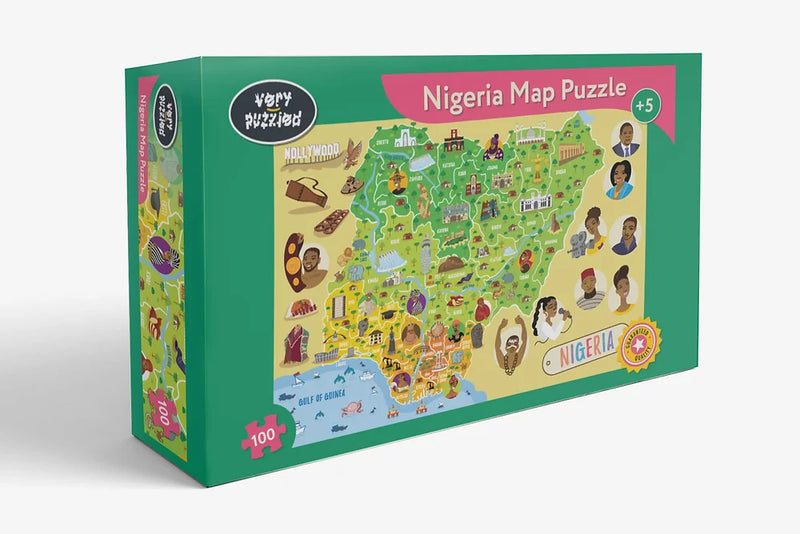 Nigeria Map Jigsaw Puzzle