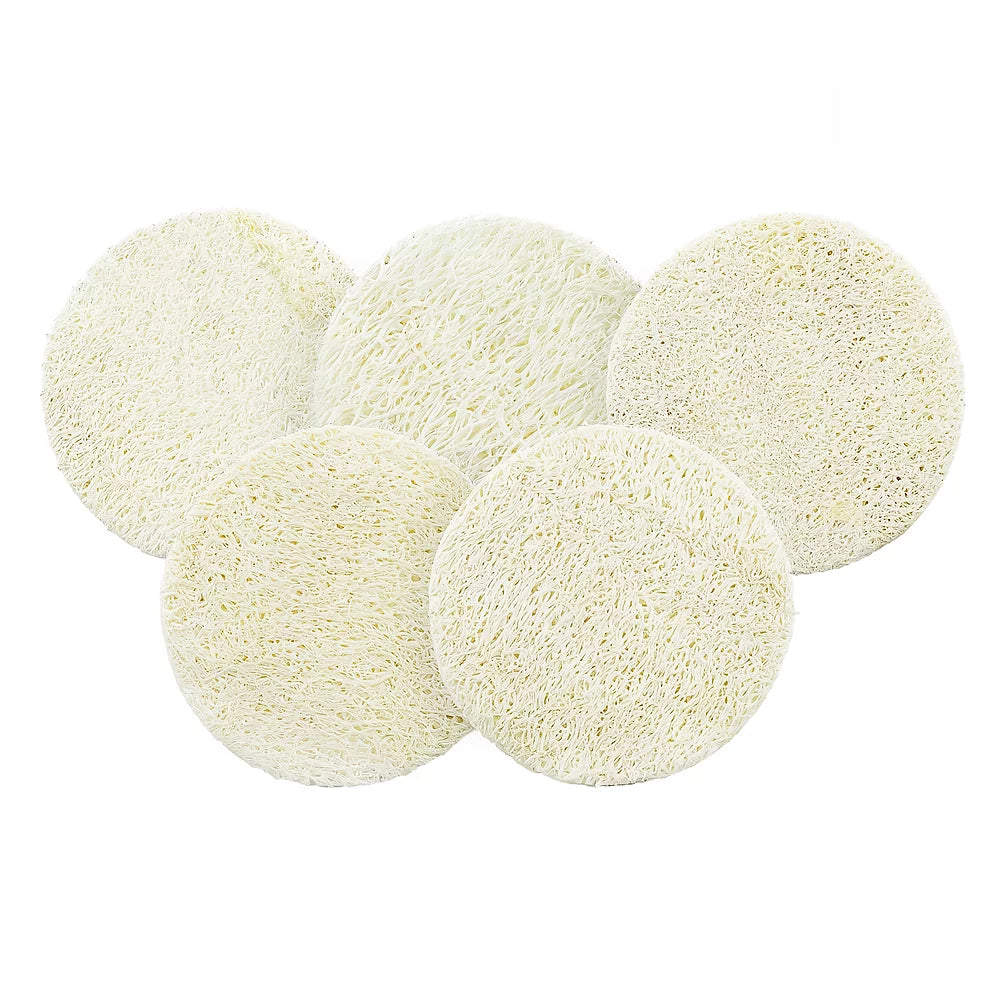 Natural Loofah Exfoliating Pads