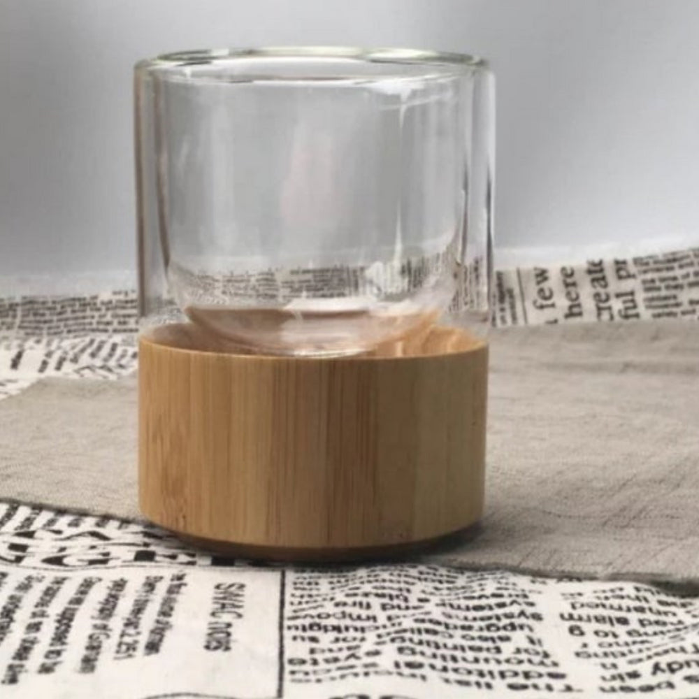 Silver Forest Glass Cup