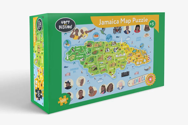Jamaica Map Jigsaw Puzzle